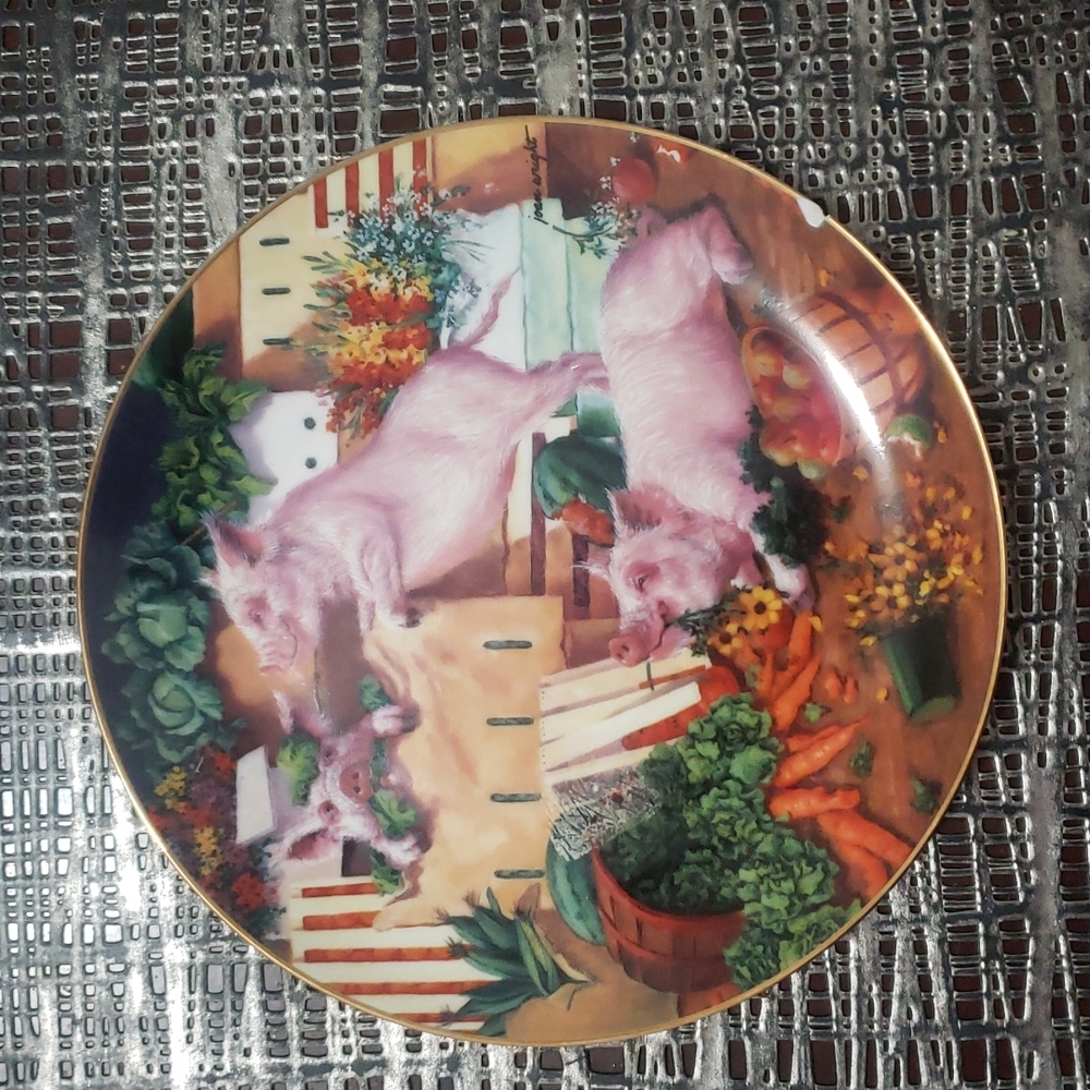 Limited edition plates